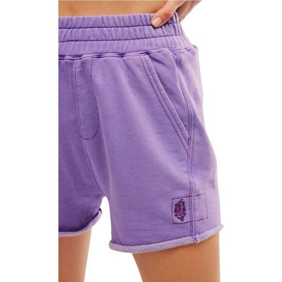 FP Movement OB1814649 Women's Sz XS Washed Super Berry Purple All Star Shorts - Picture 11 of 11